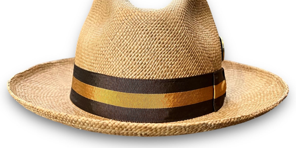 THE FLAMEKEEPERS HAT CLUB TOBAGO SAND STRAW HAT 