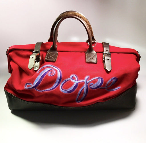 FKHC Red Duffle Bag with Dope artwork